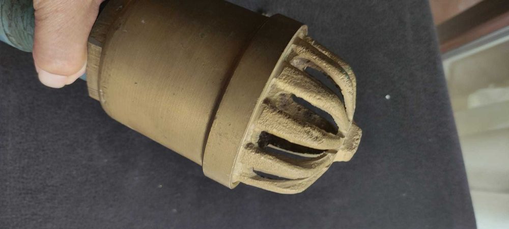 Chupador Pinha em latão