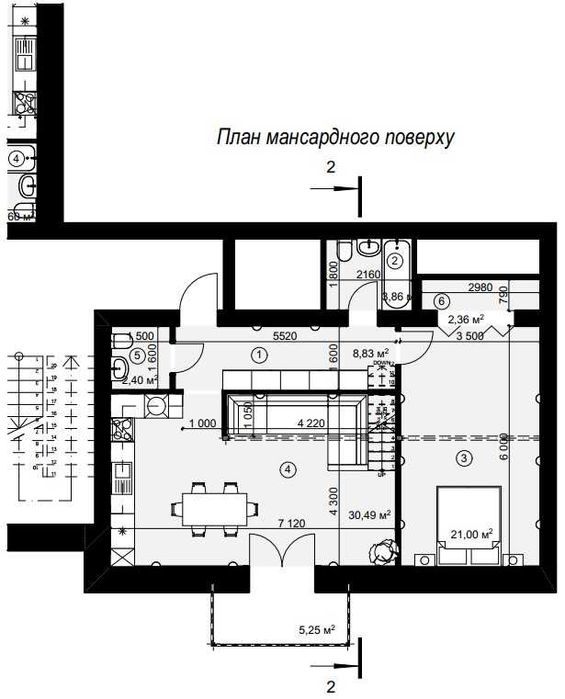 Дворівнева квартира у ЖК "Затишний" (м. Умань)