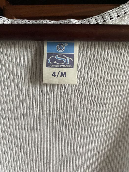 Майка жіноча біла напівпрозора