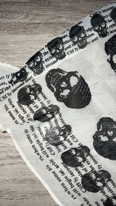 Chusta apaszka w czaszki bal karnawał przebranie