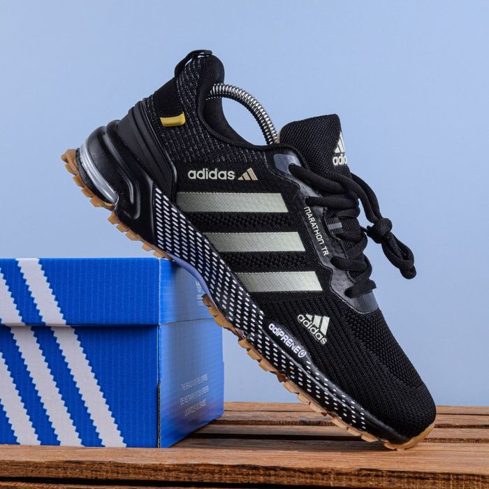 (1822) Акція! Кросівки Adidas Marathon чорні - (42-45) адідаси