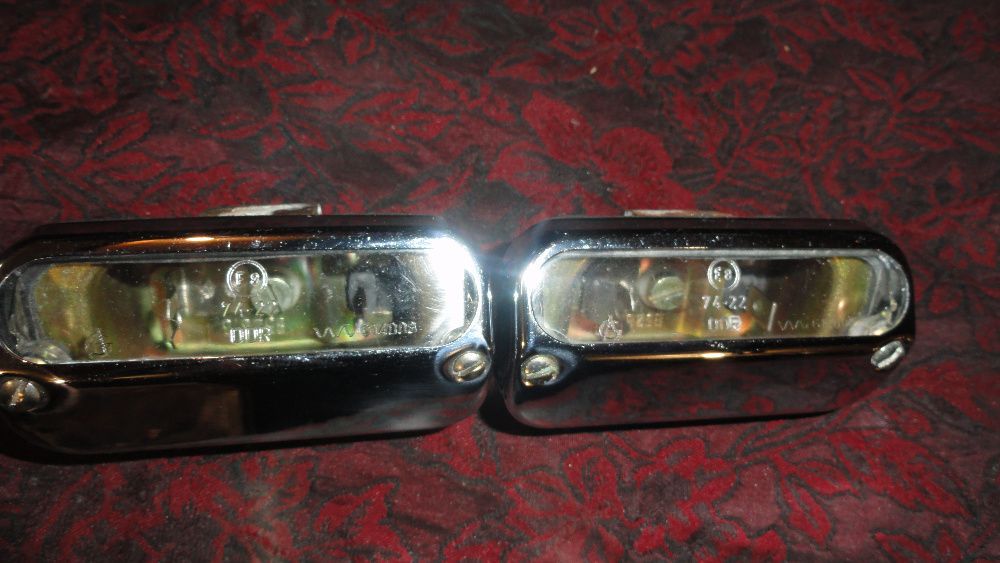 Ретро подсветка номеров на машину пр-воГДР.