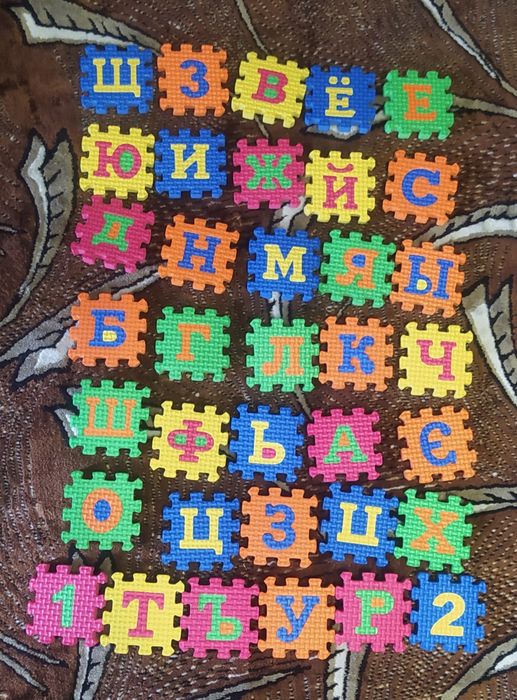 Коврик пазл мягкий