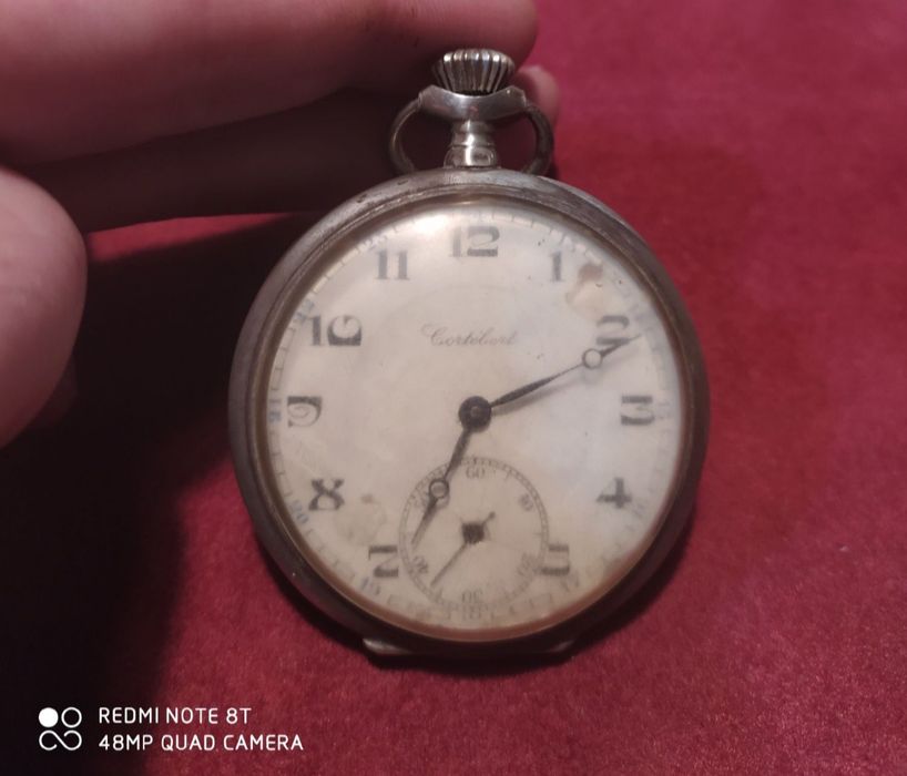 Relógio de Bolso Antigo Cortebert