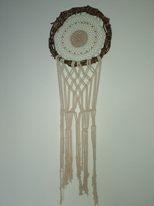 Macramé feito à mão