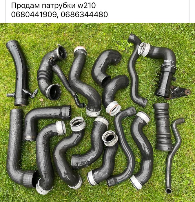 Патрубки трубки шланги Мерседес