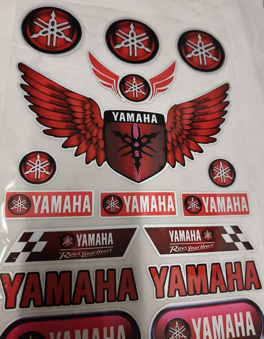 Pack de Autocolantes Adesivos Yamaha