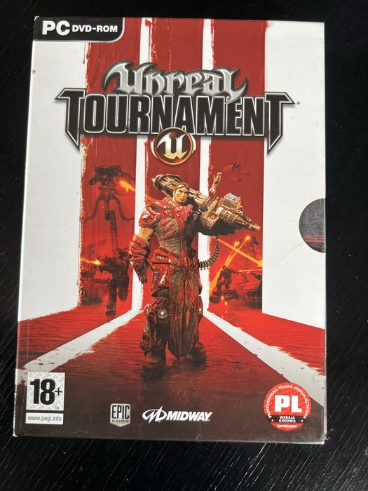 Unreal Tournament 3 Artbook bonus DVD Gra PC PL