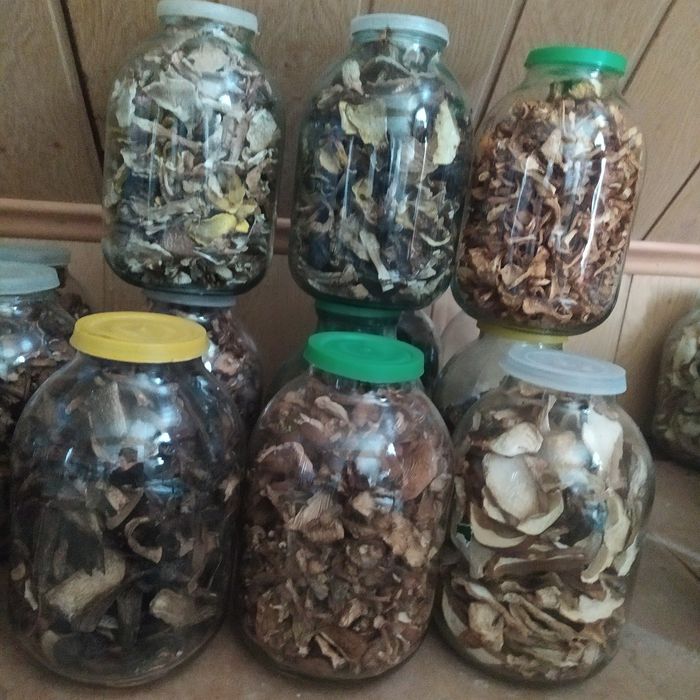 Мариновані та сушені гриби