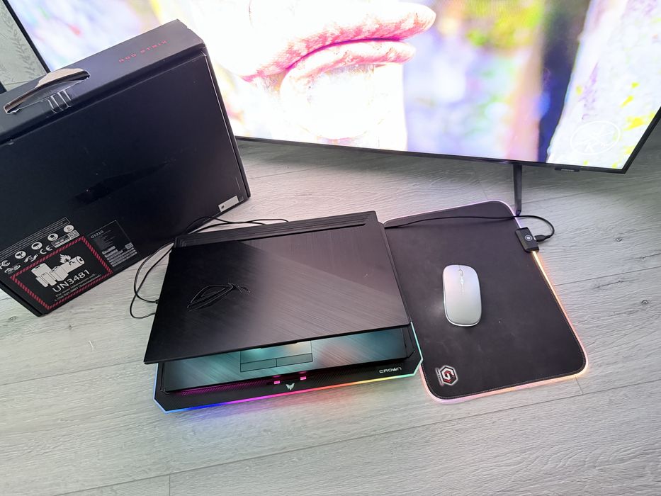 Ігровий ноутбук Asus ROG STRIX і5 GTX відео GeForce GTX  128 bit для геймерів< підсвітка, коробка