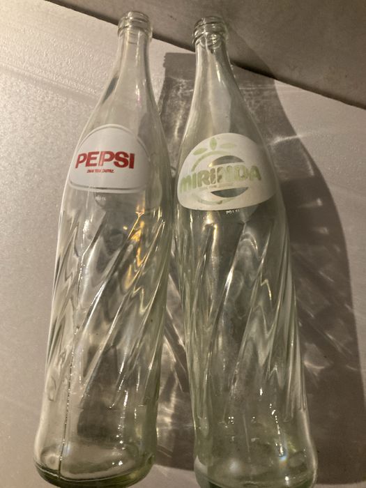 Butelki kolekcjonerskie pepsi mirinda
