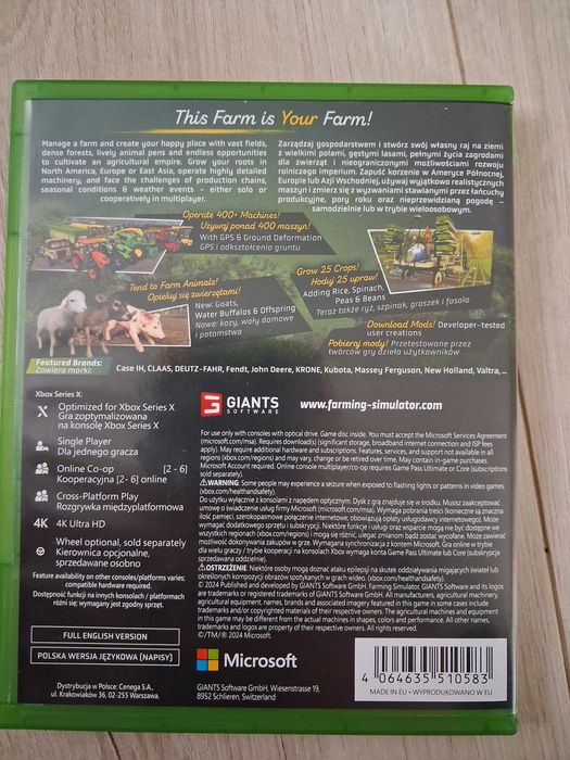 Farming Simulator 25 – Xbox Series X