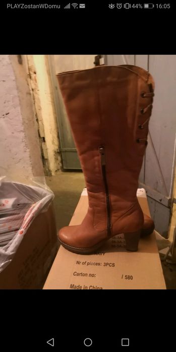 Kozaki skórzane Lasocki rozm. 39