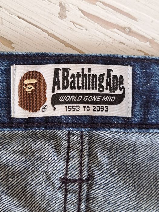 Spodnie męskie jeansy Bape ASNKA roz. M. A Bathing Ape