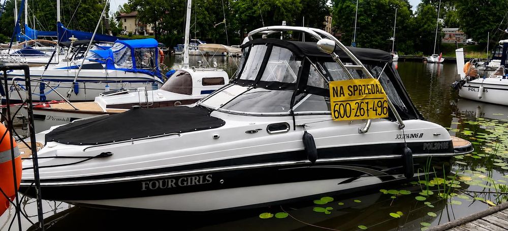 Jacht motorowy FOUR WINNS 244  STAN BDB przyczepka w zestawie