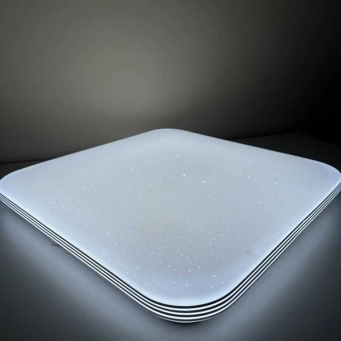 Смарт світильник "Квадрат/декор Crome-4" з пультом керування. SmartLed