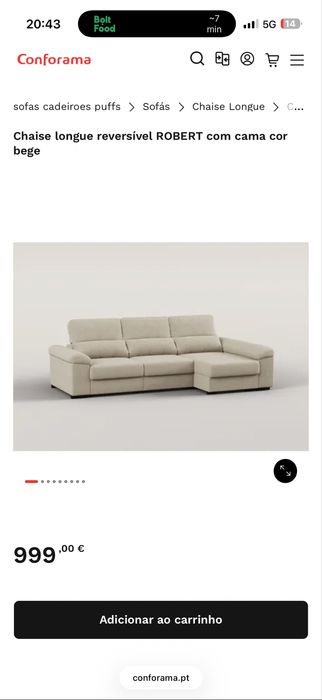 Sofa Robert conforama