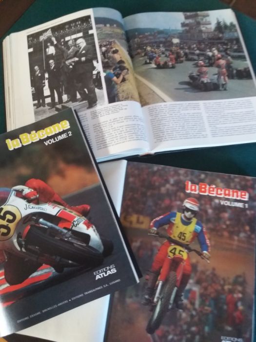 9 Livros - Pilotos, Marcas, Construtores e Competições "LA BÉCANE"