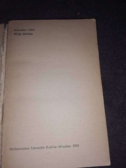 Wizja lokalna Stanisław Lem