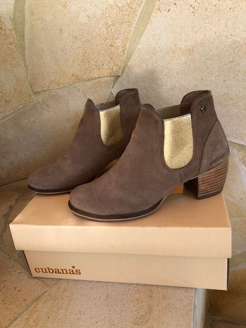Botas em pele Cubanas