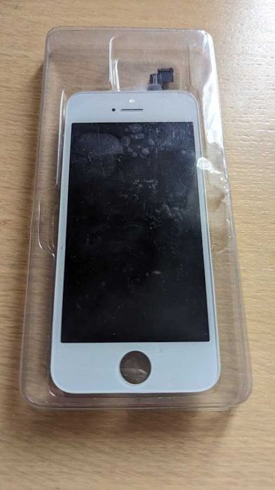 Дисплей Apple iPhone 5S, SE з тачскріном і рамкою, оригінал, White