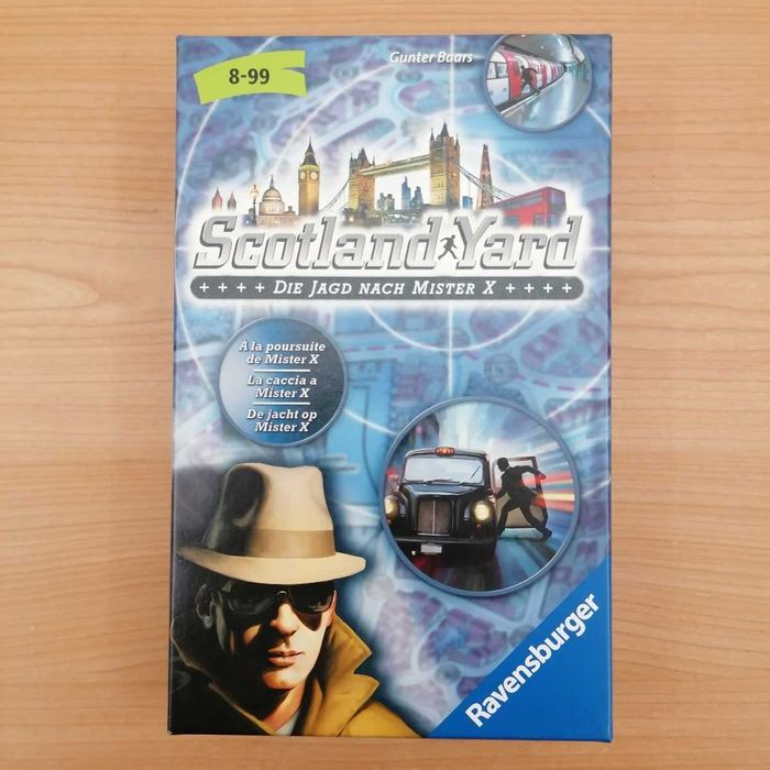 Scotland Yard Mini - jogo de tabuleiro