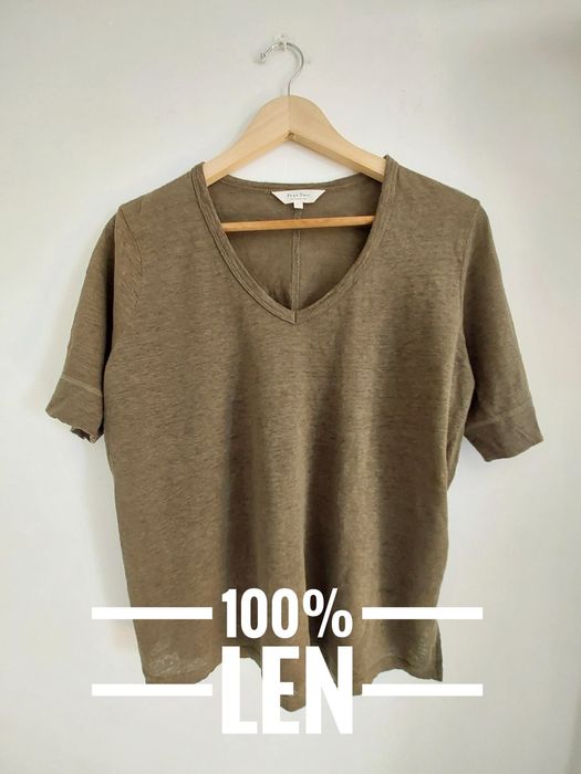 Lniany t-shirt damski Part Two rozmiar L