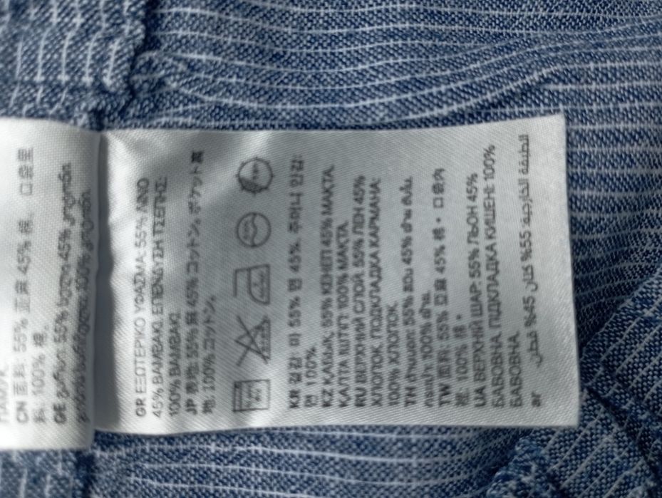 Штани льяні H&M жіночі