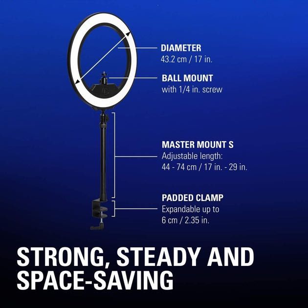 Kільцева LED лампа Elgato Ring Light cтудійне освітлення для стрімінгу
