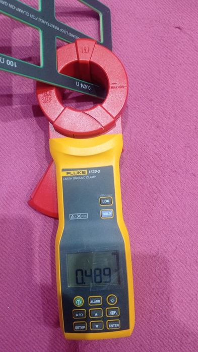 Pinça de Terra Fluke 1630-2 FC + Calibração