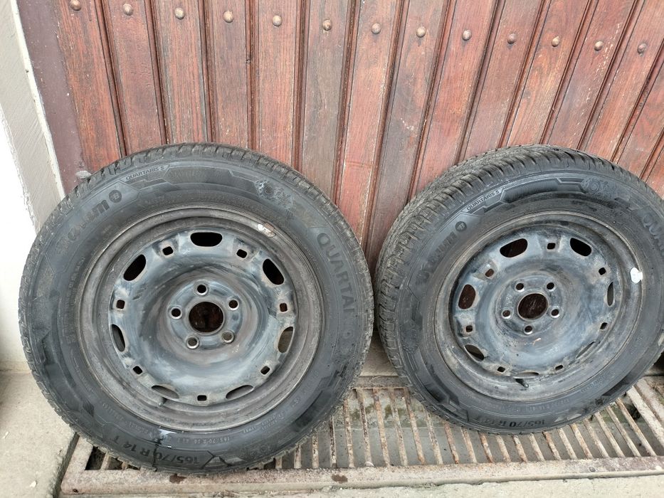 Koła 14cali 5x100 VW polo wielosezon