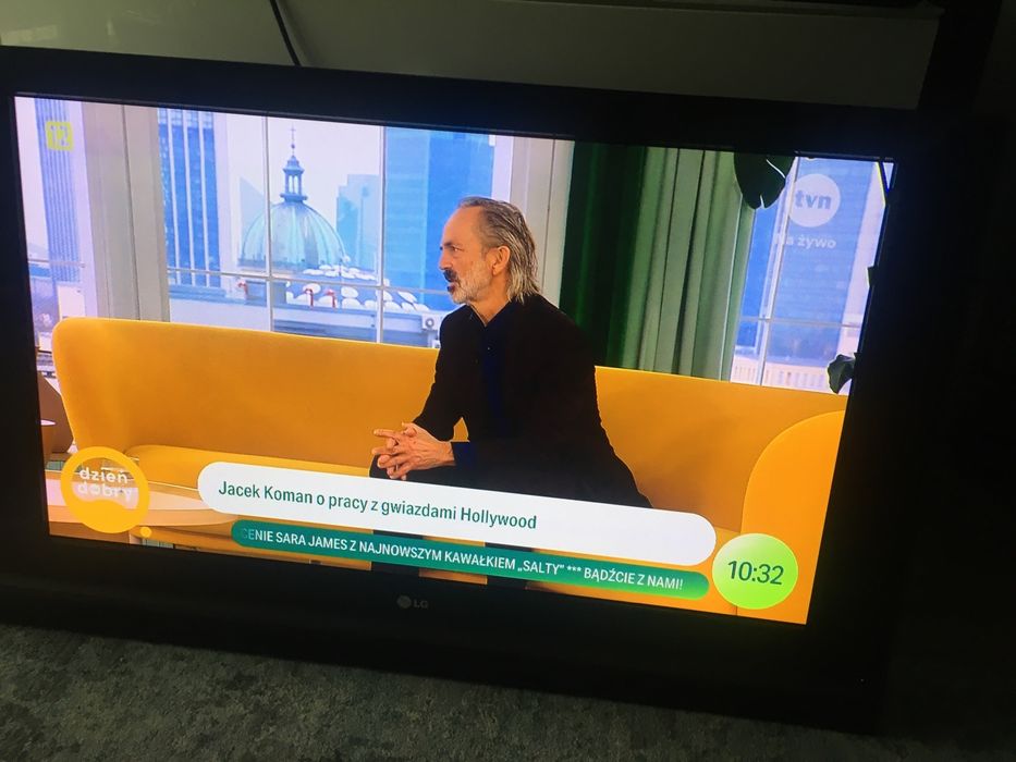 Tv LG 42PT81 plazma duża+talerz+dekoder