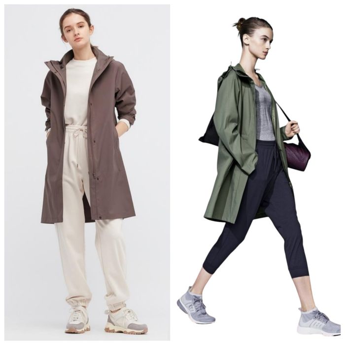 Дощовик blocktech uniqlo колір фуксія