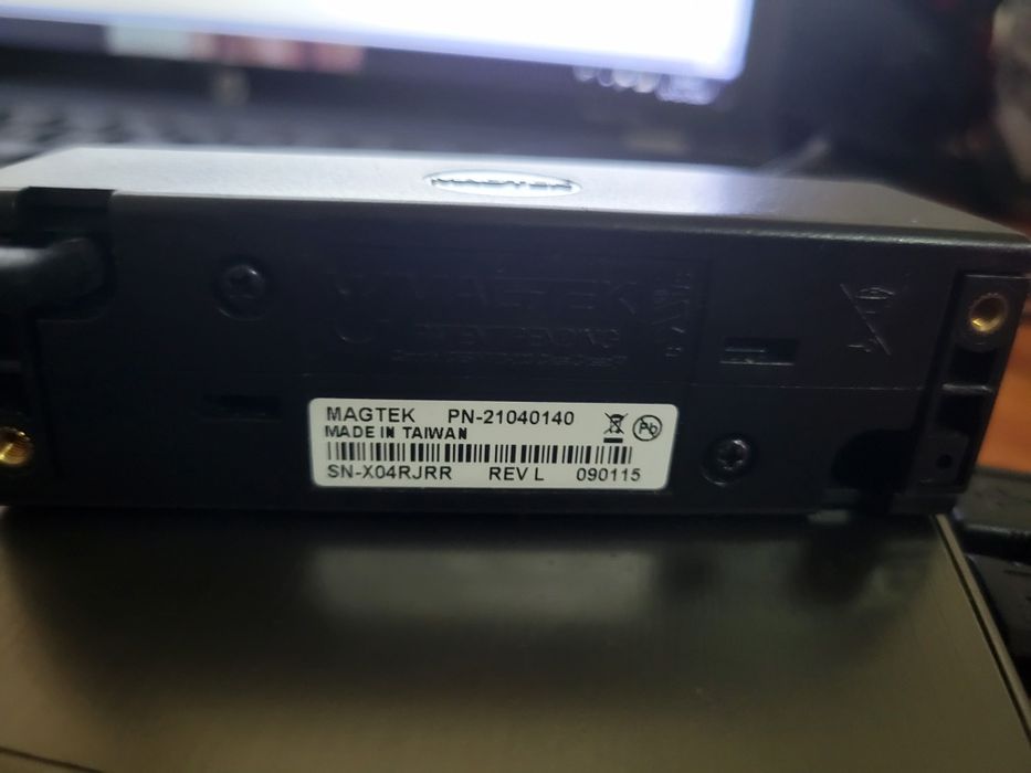 Leitor Cartão De Crédito USB MAGTEK