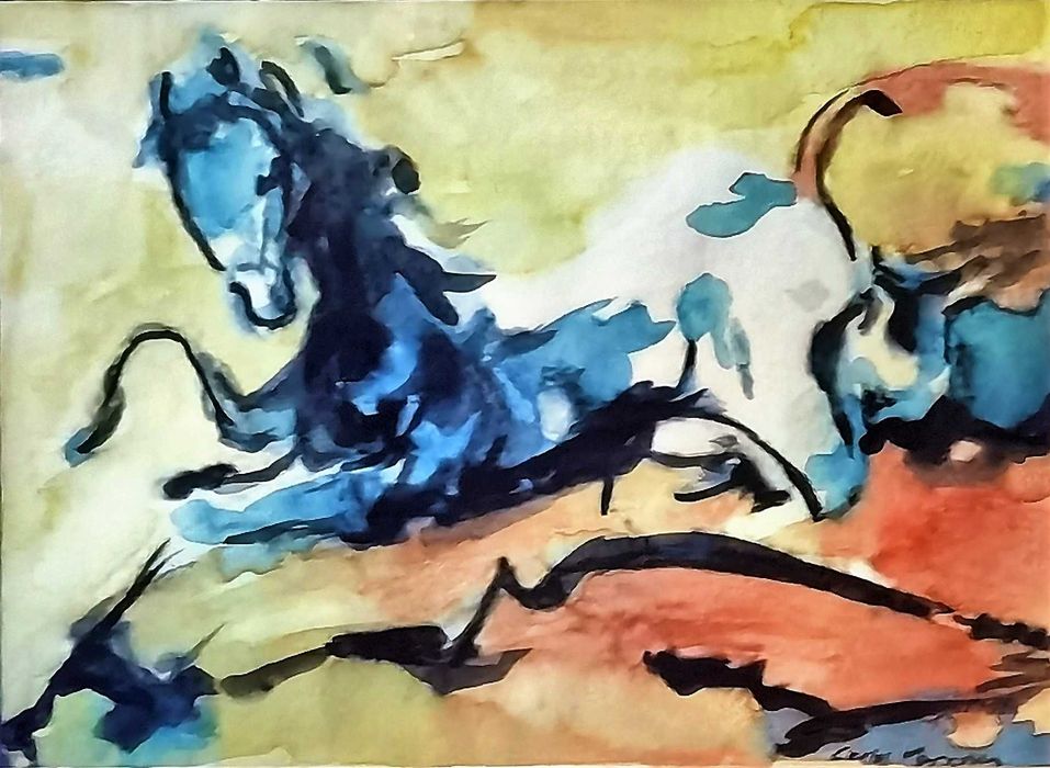 Várias pinturas de vários tamanhos, para venda.