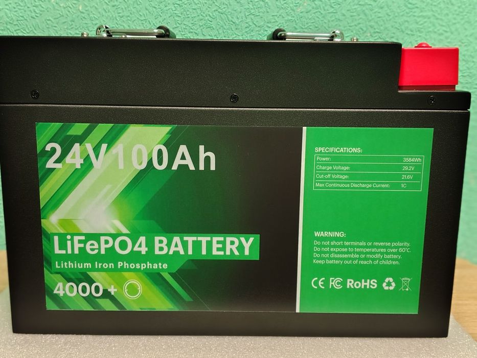 Продам новий акумулятор 24в 100ач lifepo4
