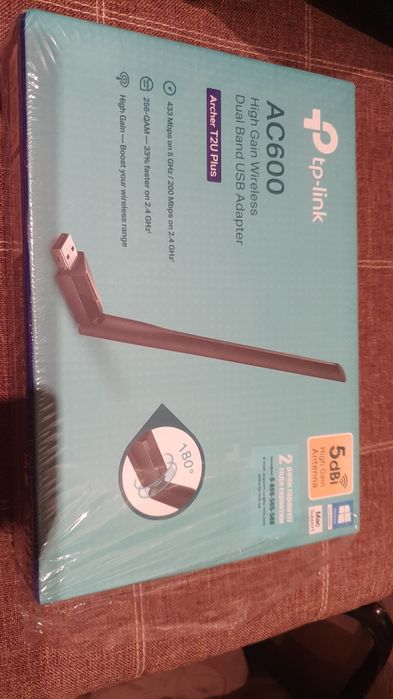 TP-Link AC600 USB Wi-Fi адаптер двохдіапазонний 5 ГГц