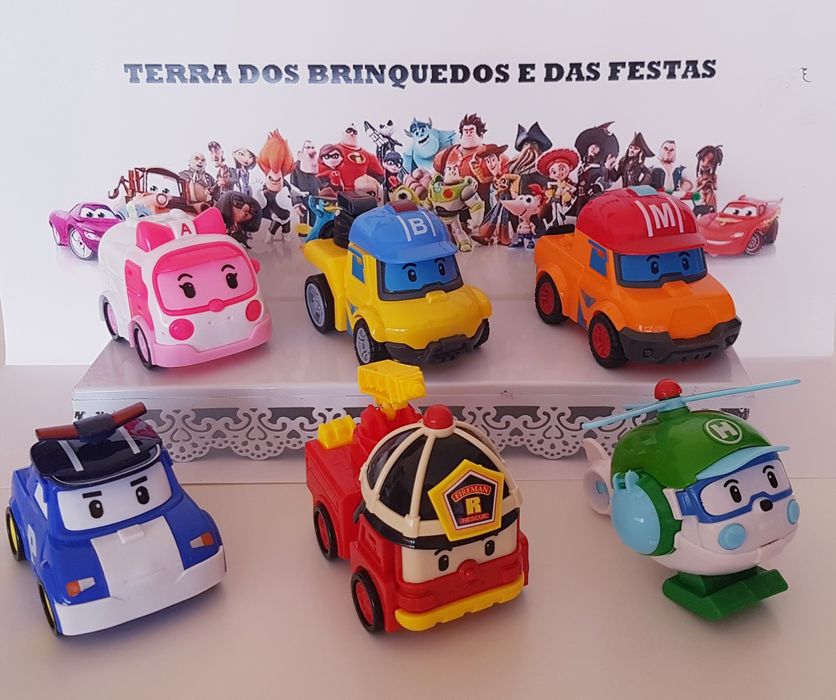 6 pcs Robocar Poli Large (with Shipping Included)64284926426626120
