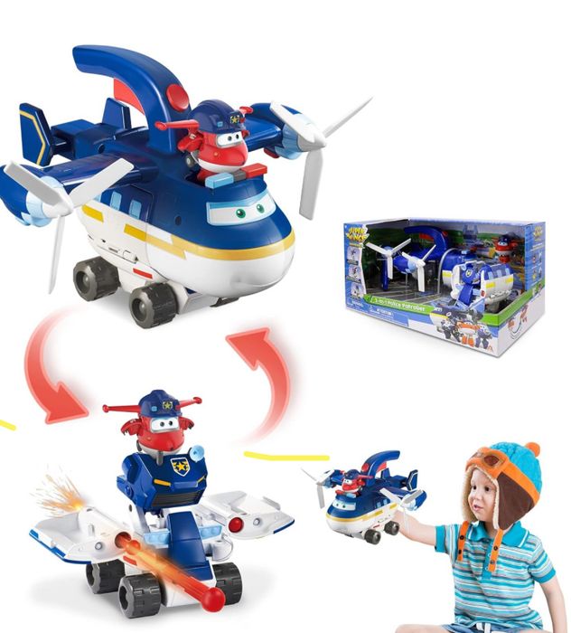 Super Wings Police & Jett