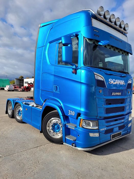 Scania S500  Sprowadzony, pusher.