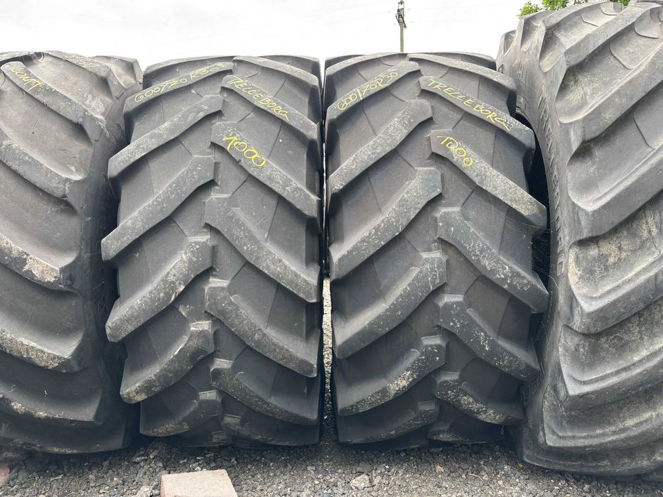 Opona Opony Rolnicze 600/70R30 TRELLEBORG TM 900 HIGH POWER 158D CAŁE!