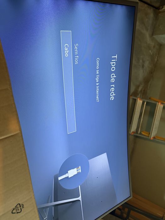 Smartv Samsung ecrã Curvo - 40 polegadas