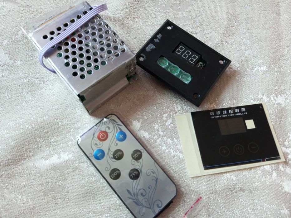 Сенсорный регулятор мощности 4,5квт.С пультом.WIFI управление