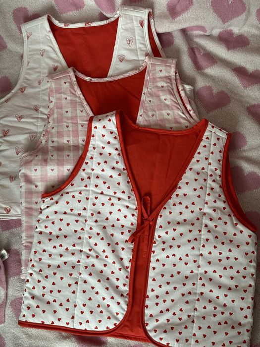 Жилетка на завʼязках