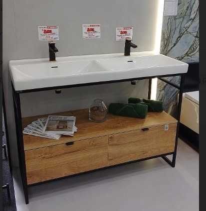 Szafka łazienkowa z umywalką 120cm INDUS meble Elita