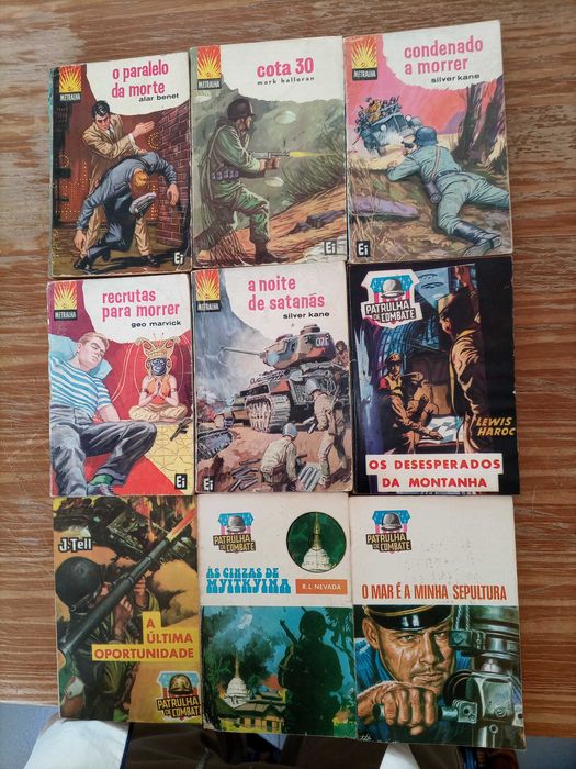 Livros de Guerra da Europa-América e da Agência Portuguesa de Revistas