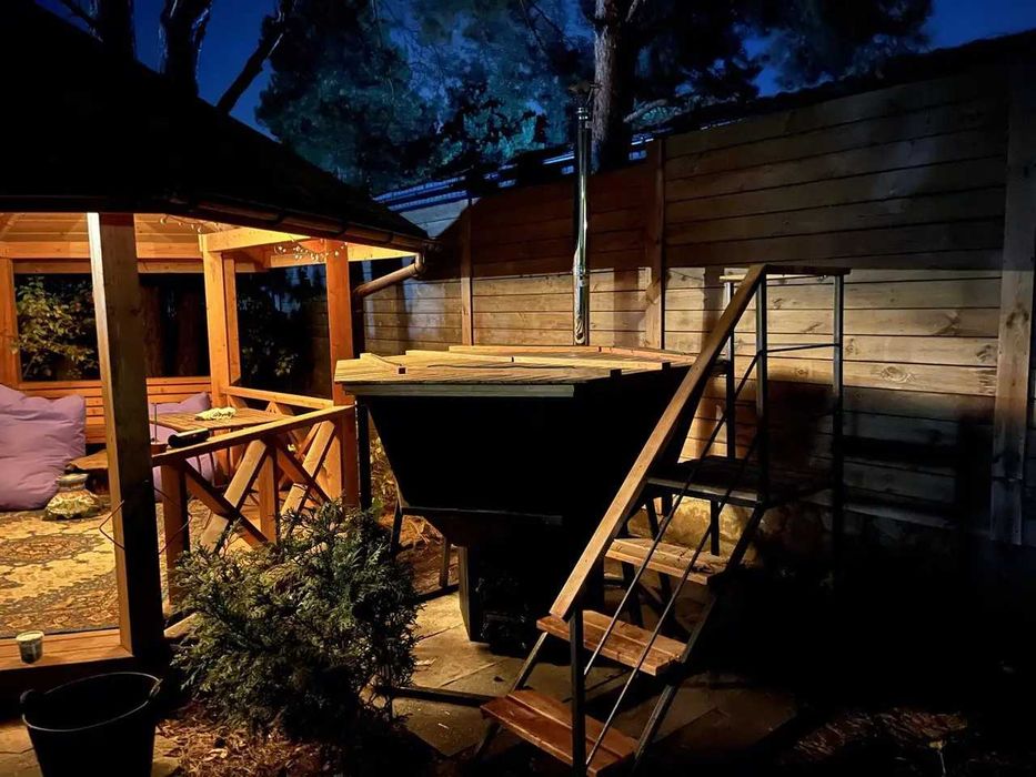 Чан на дровах | Карпатский чан купель | Метал и Нержавейка | ВИРОБНИК