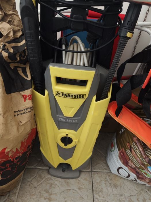 Máquina de pressão Parkside (perdeu bocado força)
