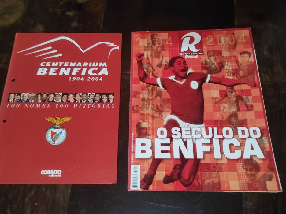 Capa do Benfica e revista