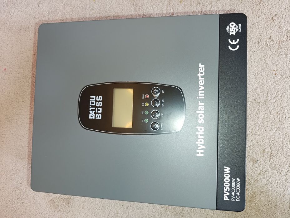 DATOUBOSS DT-2433M 3.3кВт Гібридний сонячний інвертор